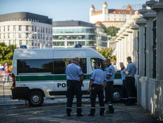 Pri protestoch nezaznamenali vážne porušenie verejného poriadku