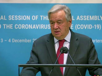 Guterres: Rozsah humanitárnych kríz po celom svete nebol nikdy väčší