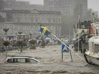 Belgicko postihla vlna búrok a nové záplavy