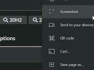 Google Chrome přidá tlačítko pro vytváření screenshotů přímo do nástrojové lišty
