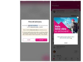 Nezabudnite si v apke Telekomu aktivovať bezplatné letné dáta