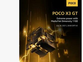 Poco X3 GT dostane čipset Dimensity 1100 a 65 W nabíjanie