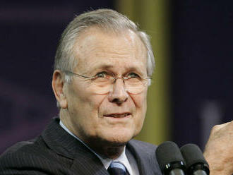 Zomrel strojca vojny v Iraku a Bushov minister Donald Rumsfeld