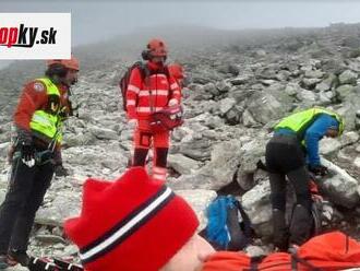 Tragický kolaps pod Kriváňom: FOTO Slovenku   sa nepodarilo oživiť turistom ani záchranárom