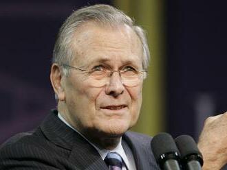 Smutná správa z USA: Zomrel Donald Rumsfeld  , minister obrany z Bushovej administratívy