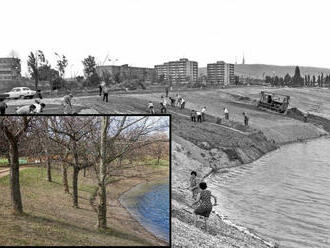 FOTOPOROVNANIE: Zrod jazera Štrkovec. Z bagroviska na rekreačnú zónu