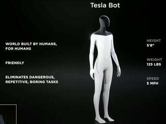 Tesla predstavila vlastného humanoidného robota