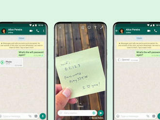 WhatsApp nabídne funkci jednorázového zobrazení fotek a videí