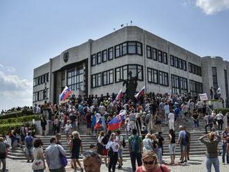 Polícia prijala pre protesty bezpečnostné opatrenia