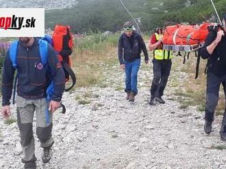 Tragický víkend v Tatrách: Senior   skolaboval, zachrániť sa ho nepodarilo