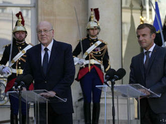 Macron vyzval nového libanonského premiéra, aby pristúpil k reformám