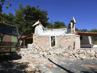 FOTO: Krétu zasiahlo silné zemetrasenie s magnitúdou 6,0