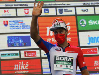 Sagan skončil druhý v 1. etape Okolo Slovenska, vyhral Hodeg