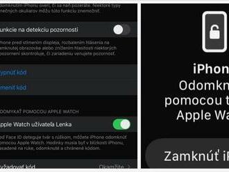 iOS 15.1 Beta 2 opravuje na iPhone 13 problém s odomykaním cez Apple Watch