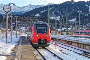 Evropský rok železnice: vlak „Connecting Europe Express“ vyjíždí ze stanice