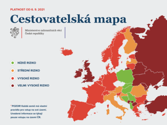 Přehledně k cestování: Slovinsko a Nizozemsko se přesouvají do 🔴 červené kategorie