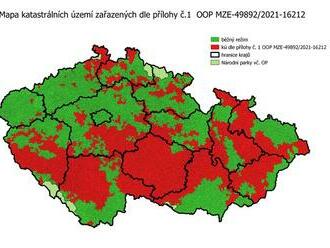 Ministerstvo zemědělství opět rozšířilo území červené zóny lesů. Pro majitele to znamená lepší podmínky při zvládání kůrovcové kalamity