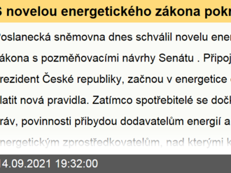 S novelou energetického zákona pokročí boj proti energetickým šmejdům do praktické fáze