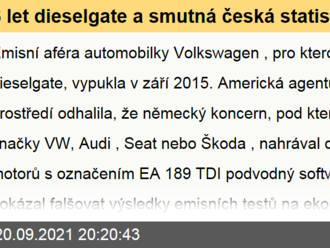 6 let dieselgate a smutná česká statistika: 160 tisíc poškozených a nulové odškodnění. Vrátí téma pod drobnohled veřejnosti nová kniha?