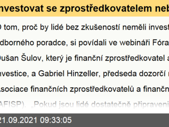 Investovat se zprostředkovatelem nebo bez něj?