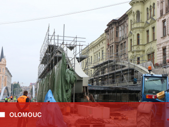 V říjnu se v Olomouci odehraje vysouvání druhé poloviny nového mostu nad řeku Moravu