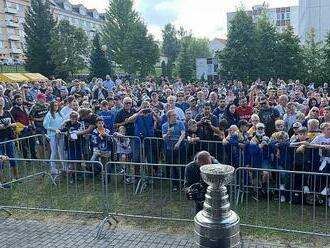 OBRAZEM: Stanley Cup v Písku si nenechaly ujít stovky hokejových fanoušků