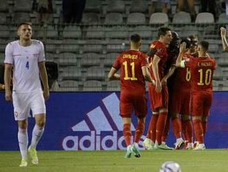 Srážka s gigantem byla bolestivá. Češi prohráli 0:3, Belgie je jinde