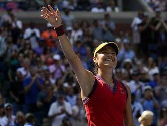 Osmnáctiletý zázrak. Studentka matematiky hrávala za drobné, teď vyhrála US Open