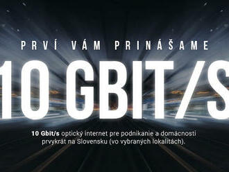 Slovenský Antik Telecom začal nabízet internet s rychlostí 10 Gb/s