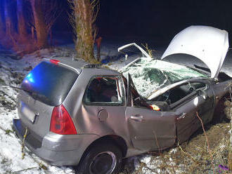 Vážná dopravní nehoda se stala na silnici u Stanovic. Osobní auto zde narazilo do stromu, ve…