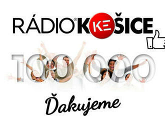 Rádio Košice prekročilo hranicu 100 000 fanúšikov