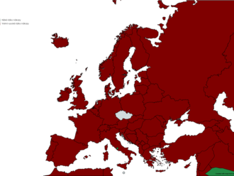 Seznam zemí nebo jejich částí s nízkým, středním, vysokým a velmi vysokým rizikem výskytu onemocnění covid-19, s účinností od 31. 1. 2022 - Ochranné opatření MZDR 705/2022-4/MIN/KAN MZDRX01J7XVX