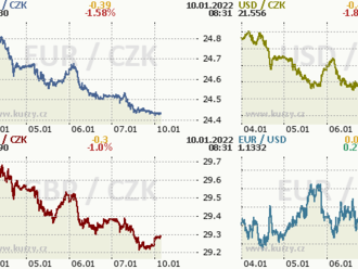 Koruna v novém roce odolává i těm největším rizikům