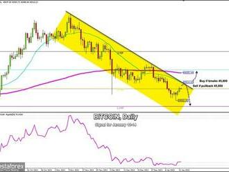 Obchodní signály pro bitcoin   na 13.–14. ledna 2022: nakupujte v případě průrazů nad úroveň 45 800 USD  