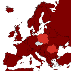 Seznam zemí nebo jejich částí s nízkým, středním, vysokým a velmi vysokým rizikem výskytu onemocnění covid-19, s účinností od 17. 1. 2022 - Ochranné opatření MZDR 705/2022-2/MIN/KAN MZDRX01J0YLN