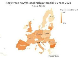 Ranní glosa: Další propad evropského automobilového trhu