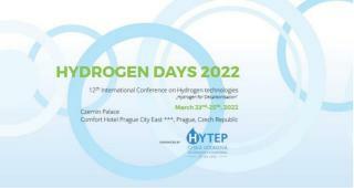 Hydrogen Days 2022 v Praze ve dnech 23. a 25. března 2022.