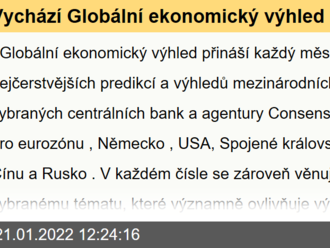 Vychází Globální ekonomický výhled 1/2022