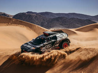 Elektromobily Audi RS Q e-tron slaví úspěch na Rallye Dakar