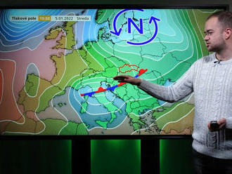 Dážď, sneh a vietor signalizujú zmenu počasia