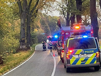 V Rudicích narazil do stromu osobní automobil, jeden člověk byl zraněn. Hasiči zajistili místo…