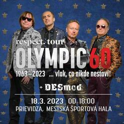 Koncert Respect tour Olympic 60 - Prievidza 2023