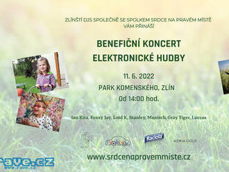 Benefiční koncert elektronické hudby