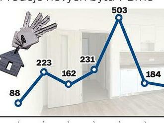 Nových bytů v Brně se prodalo rekordně málo. Nemáme s kým jednat, říká makléř