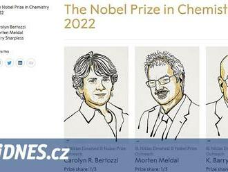 Nobelovu cena jde vědcům za stavbu molekul jako lego pomocí „click“ chemie