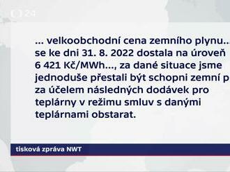 Až pětinásobně víc za energie. Takový osud čeká od tohoto měsíce asi 8 tisíc obyvatel Břeclavi, jejichž byty jsou napojené na centrální rozvod.