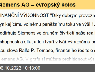 Siemens AG – evropský kolos