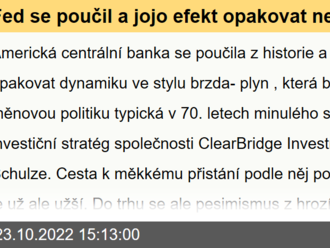 Fed se poučil a jojo efekt opakovat nechce, říká expert. Akcie si dno teprve najdou - Anatomie recese