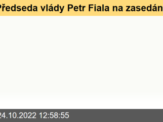 Předseda vlády Petr Fiala na zasedání evropské tripartity v Bruselu - VIDEO