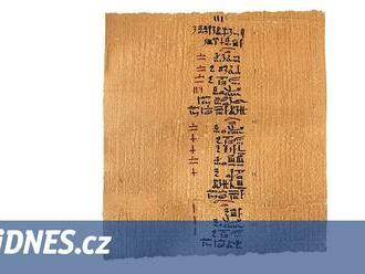 KVÍZ: Znáte historii Egypta? Odpovězte správně a vyhrajte Ebersův papyrus